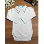 Body Listra Azul Marinho