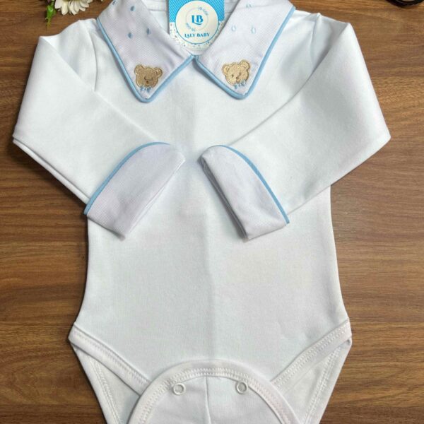 Body Urso Azul Bebê Promoção