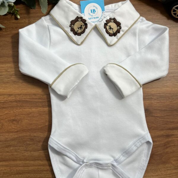 Body Leão Marrom Promoção