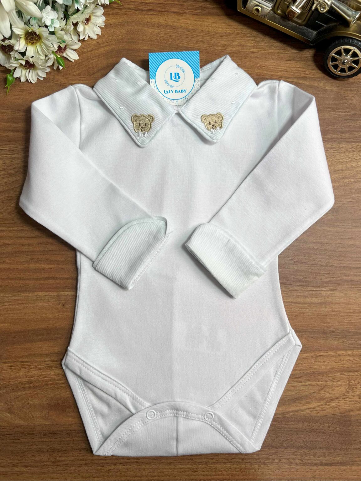 Saída Heitor - Bege com Verde - Imagem 4