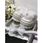 Sapatinho e Faixinha Gabi - Branco