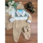 Saída Heitor - Bege com Verde