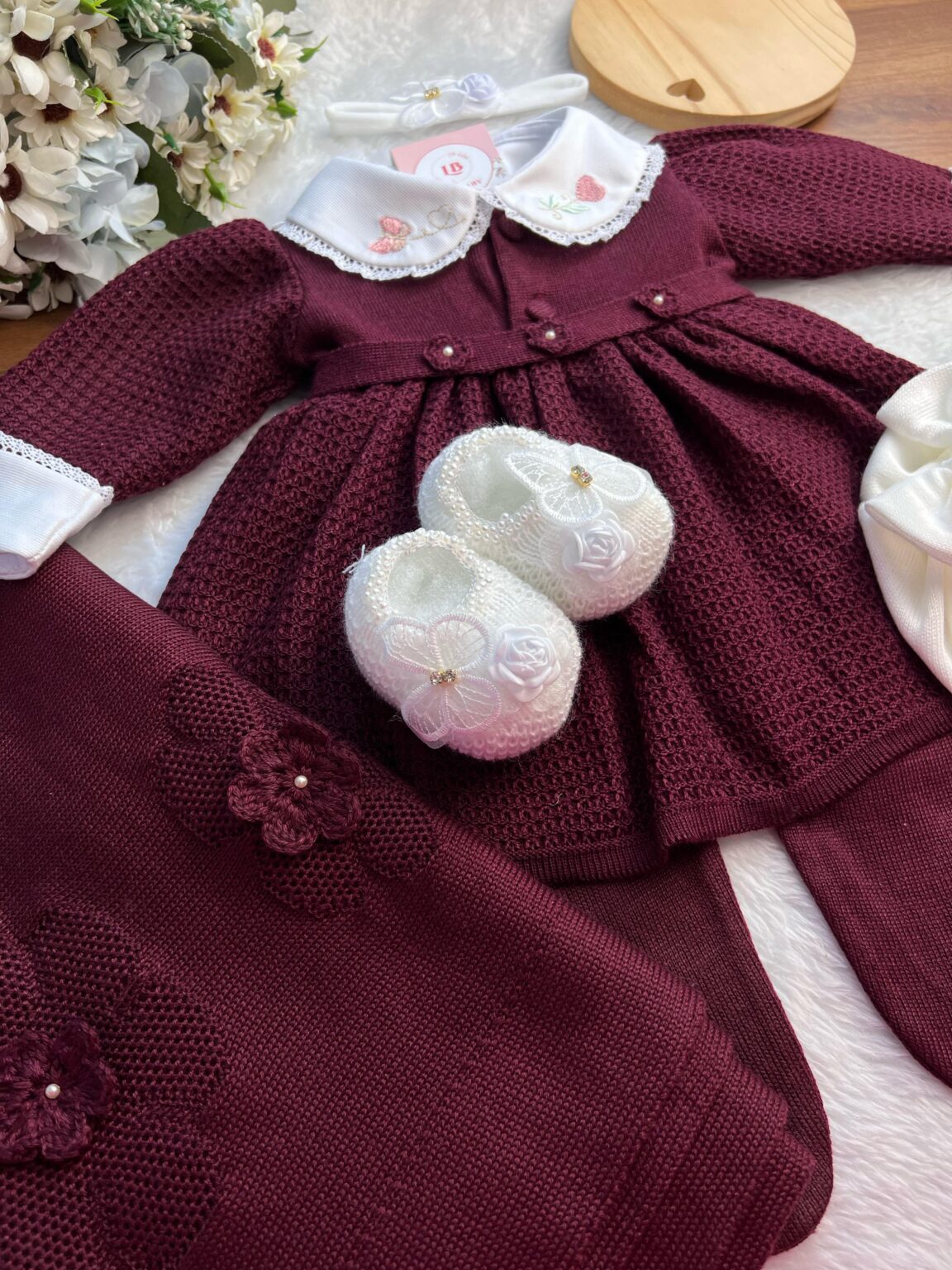 Saída Flor - Marsala - Imagem 4