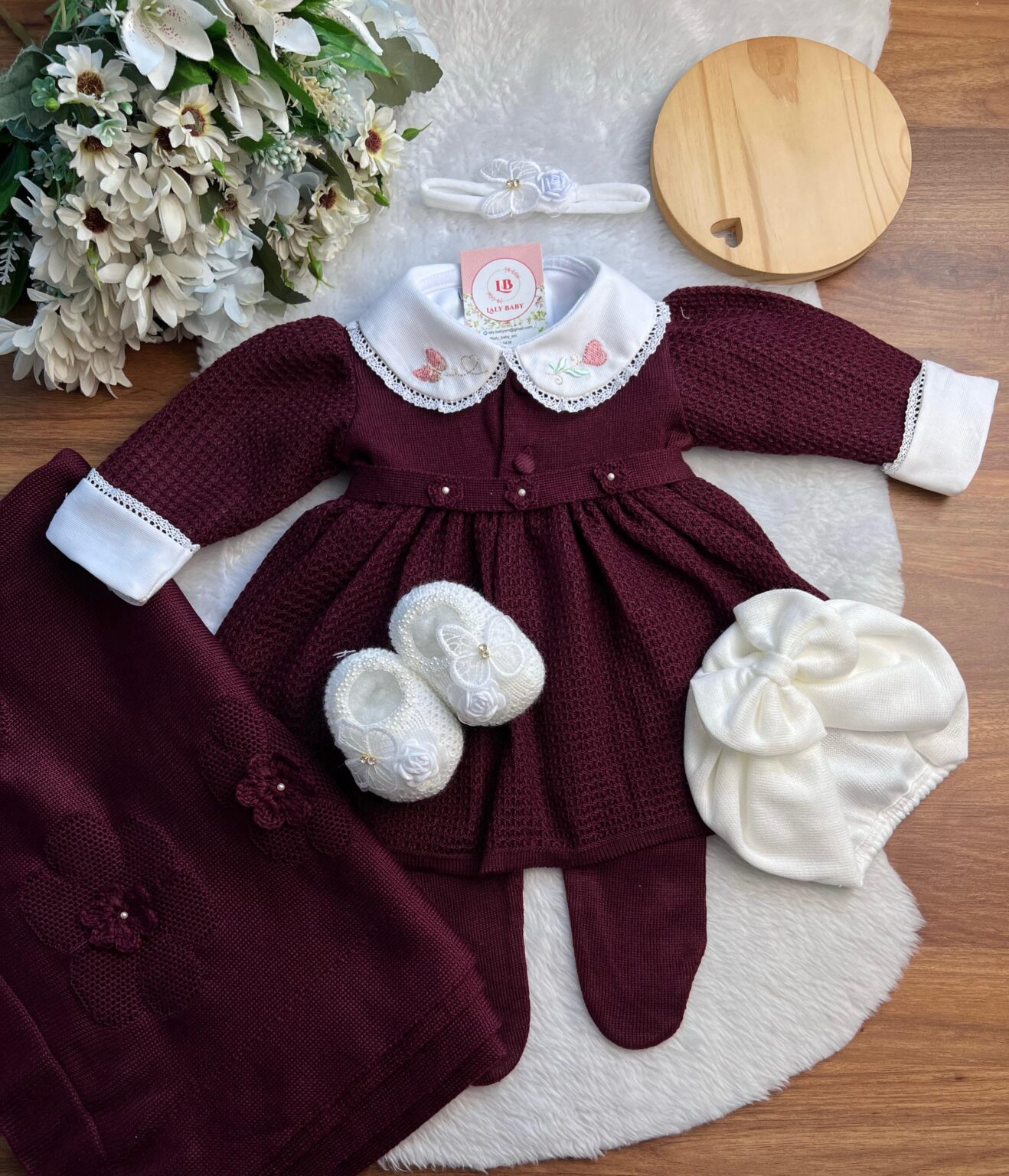 Saída Flor - Marsala - Imagem 3