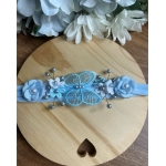 Faixinha Borboleta Azul