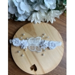 Faixinha Borboleta Branca