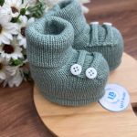 Sapatinho Botão Verde Maré