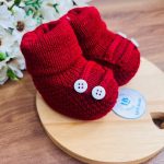 Sapatinho Botão Vermelho