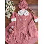 Saída Bárbara com Bordado à mão – Rosê