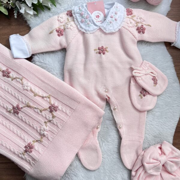 Saída Melissa com Bordado à mão – Rosa Bebê promoção