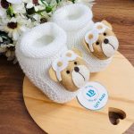 Sapatinho Urso Branco