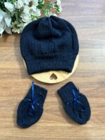 Touca e Luva Azul Marinho - Imagem 4