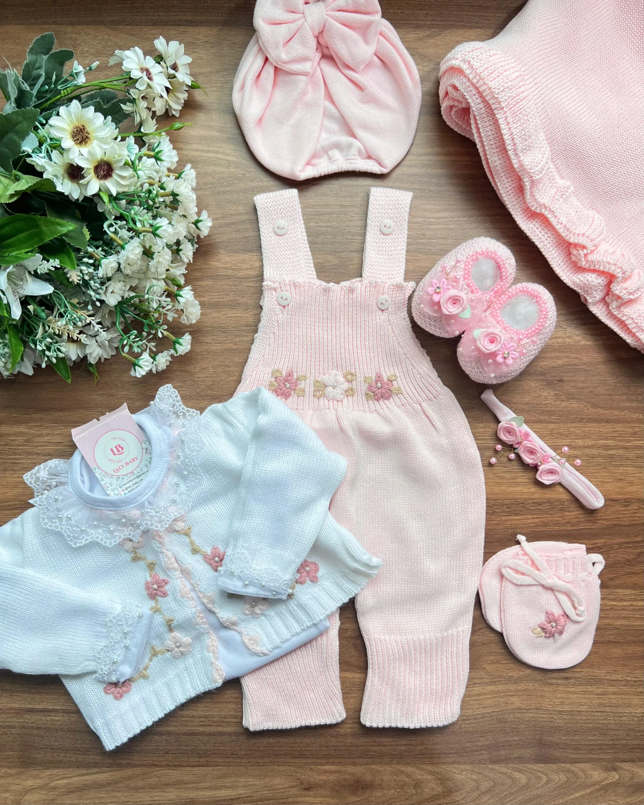 6e76dddf27f08e4b67743a2464a196ed.jpg Saída Verônica com Bordado à mão - Rosa Bebê - Imagem 1