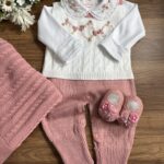 Saída Flavia com Bordado à mão - rosê