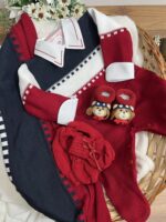 Saída Heitor - Vermelha com Azul marinho - Imagem 3