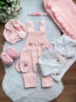 Saída Verônica com Bordado à mão - Rosa Bebê - Imagem 8