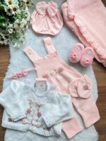 Saída Verônica com Bordado à mão - Rosa Bebê - Imagem 10