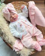 Saída Verônica com Bordado à mão - Rosa Bebê - Imagem 7
