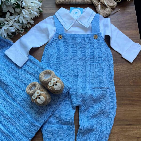 Saída Samuel - Azul Bebê promoção