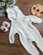 Macacão Ursinha - Branco - Imagem 2