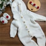 Macacão Ursinha - Branco