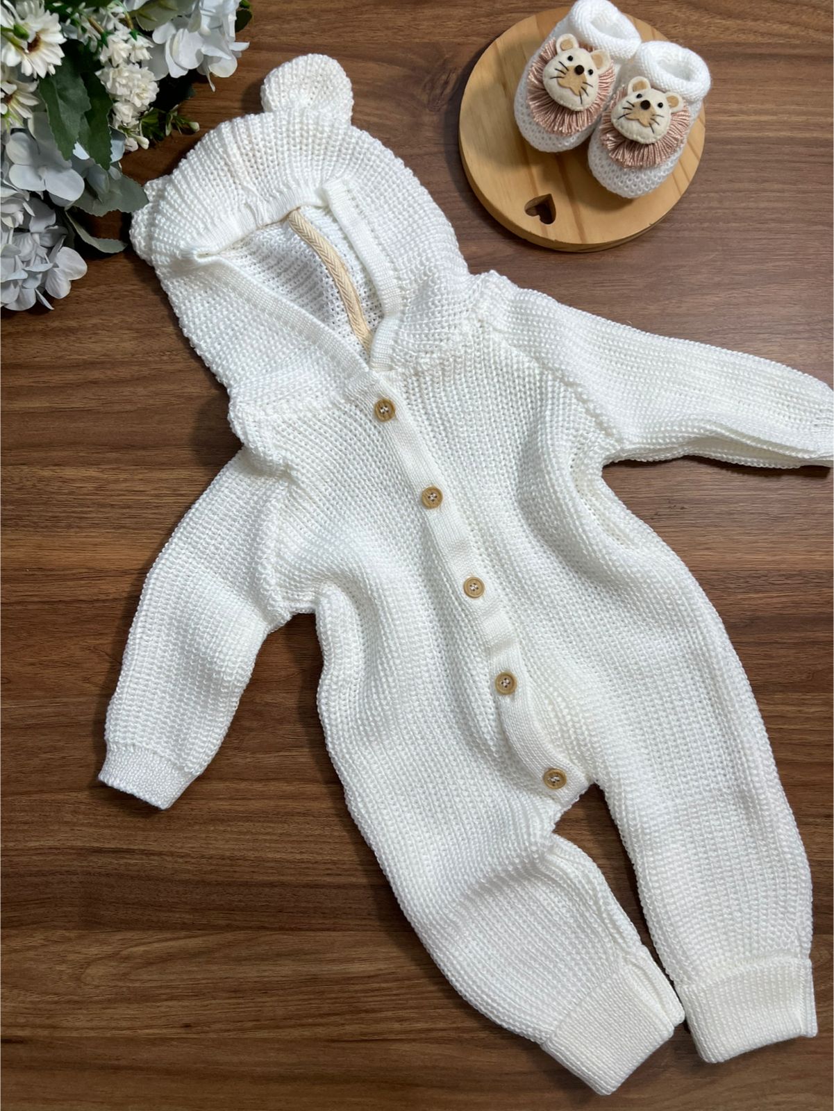 d5c38be4e91d664d5558b92acb8c7cc6.jpg Macacão Ursinho - Branco - Imagem 1