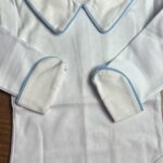 Body Viés Azul Bebê