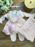 Saída Helô - Rosa bebê " Personalizada "