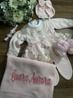 Saída Selma - Rosa Bebê " Personalizada "