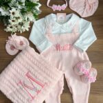 Saída Maitê - Rosa bebê " Personalizada "
