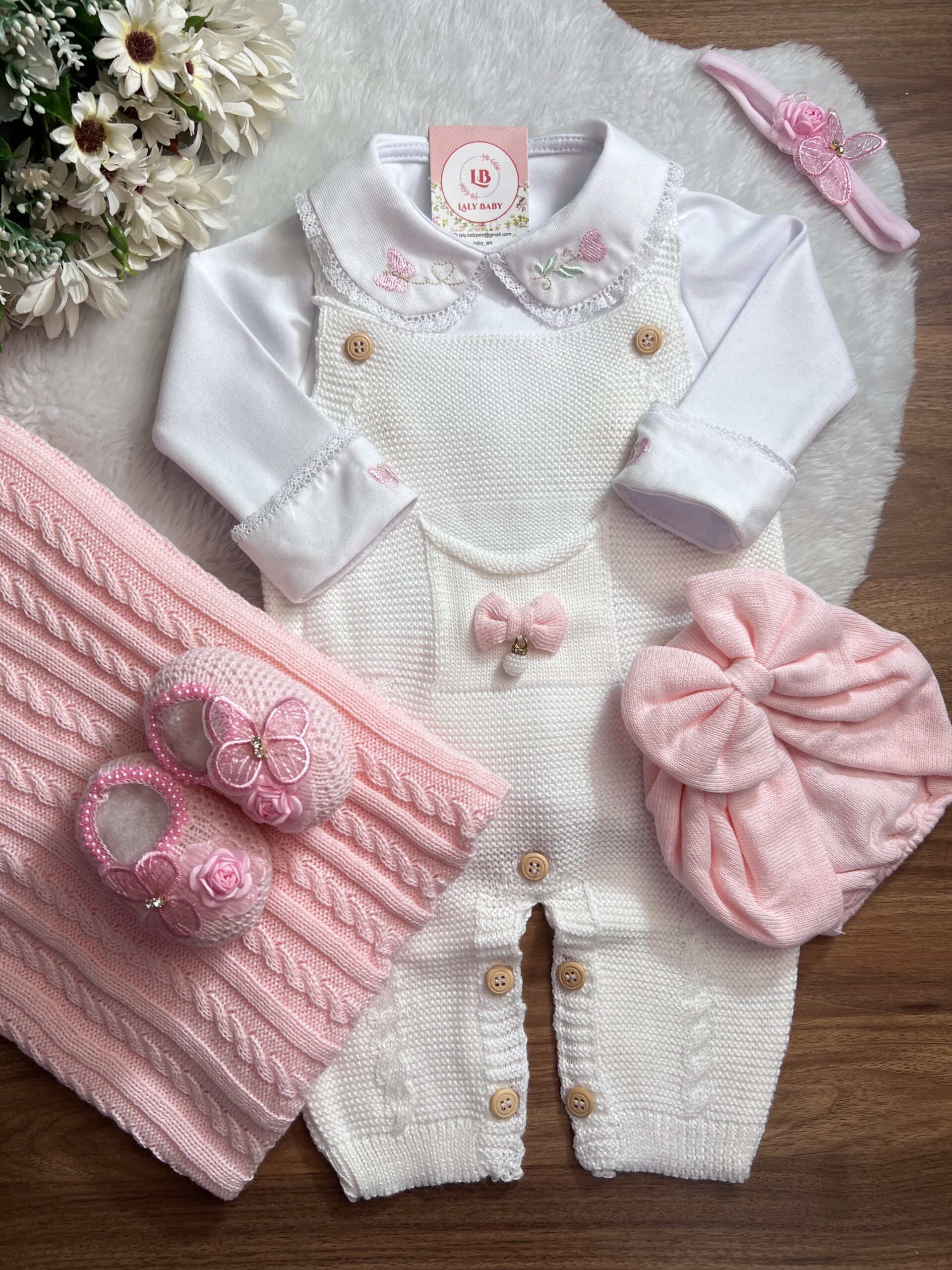 pietrarosabebe Saída Pietra - Rosa bebê - Imagem 1